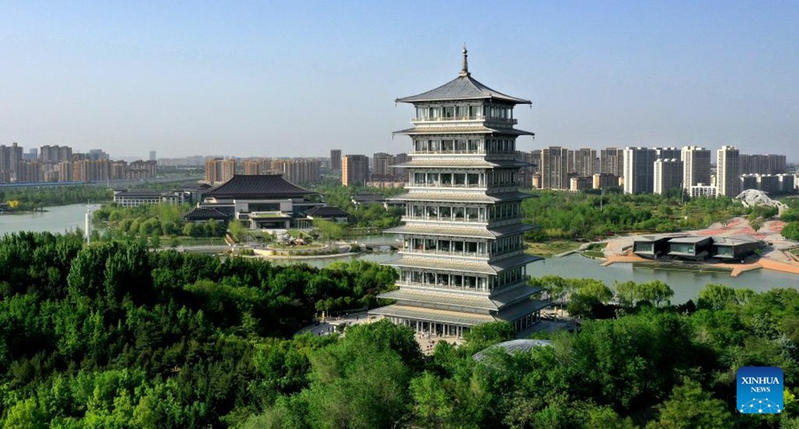 Xi'an: paesaggio circostante il fiume Bahe