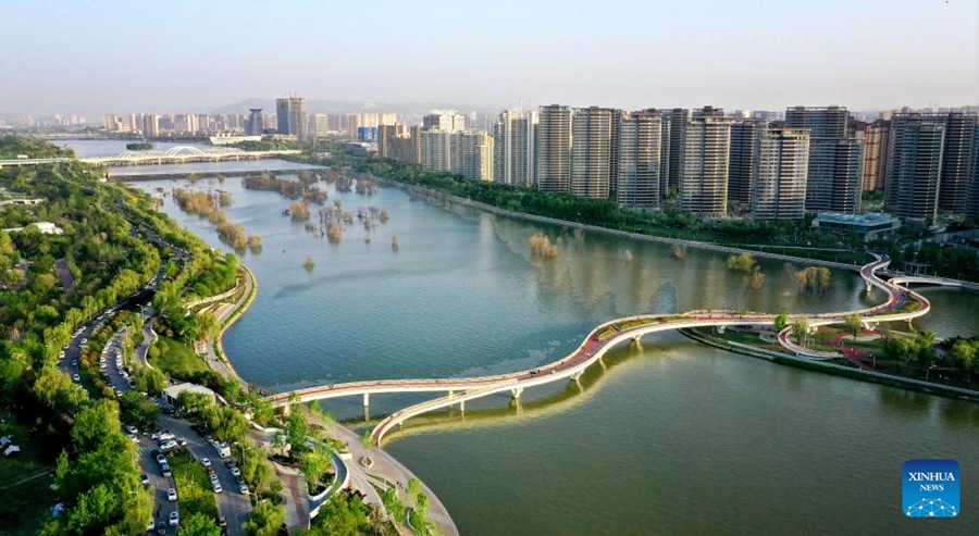 Xi'an: paesaggio circostante il fiume Bahe