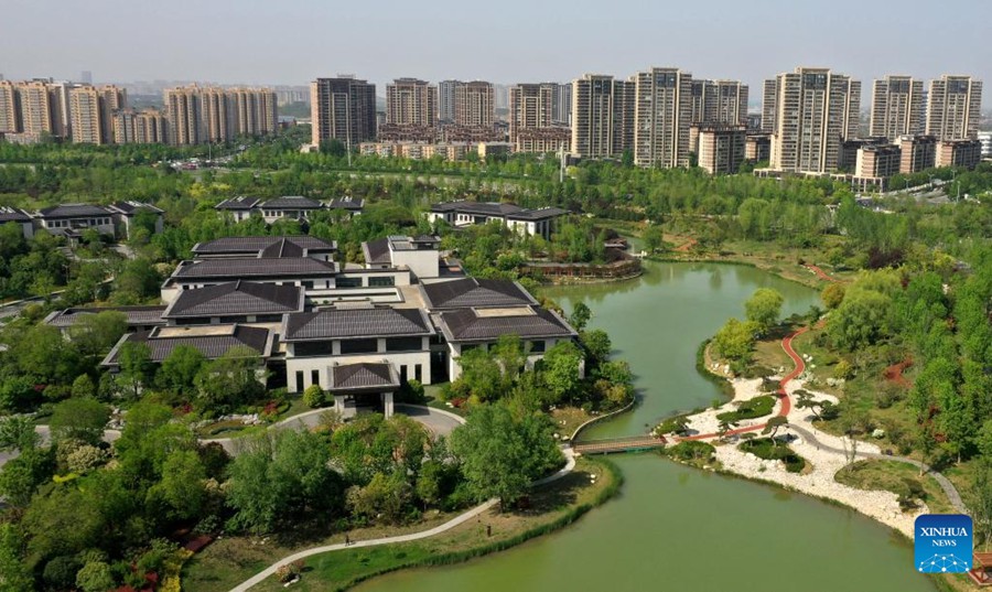 Xi'an: paesaggio circostante il fiume Bahe