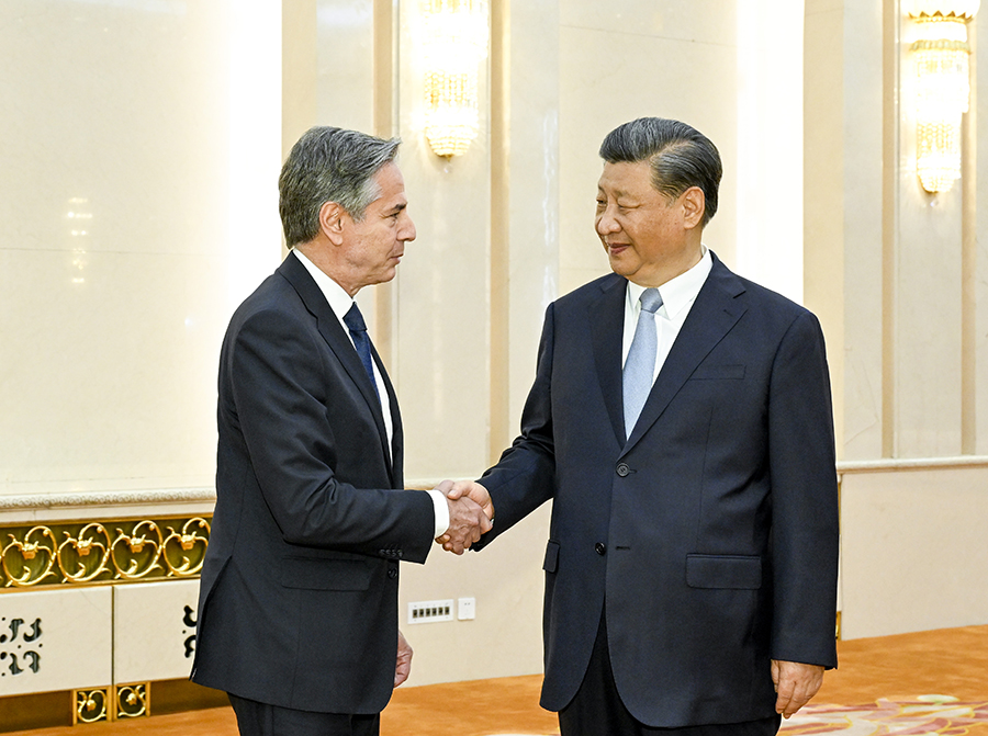 Xi Jinping incontra Anthony Blinken