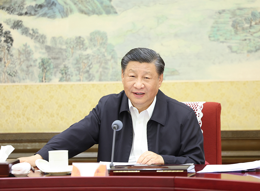Xi Jinping: dialogo collettivo con i membri del nuovo gruppo dirigente del Comitato Centrale della Lega della Gioventù Comunista