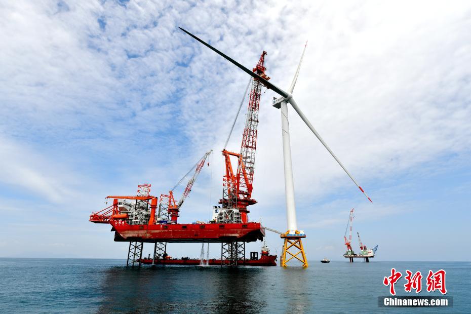 Fujian: completata la costruzione della prima turbina ecolica offshore da 16 MW al mondo