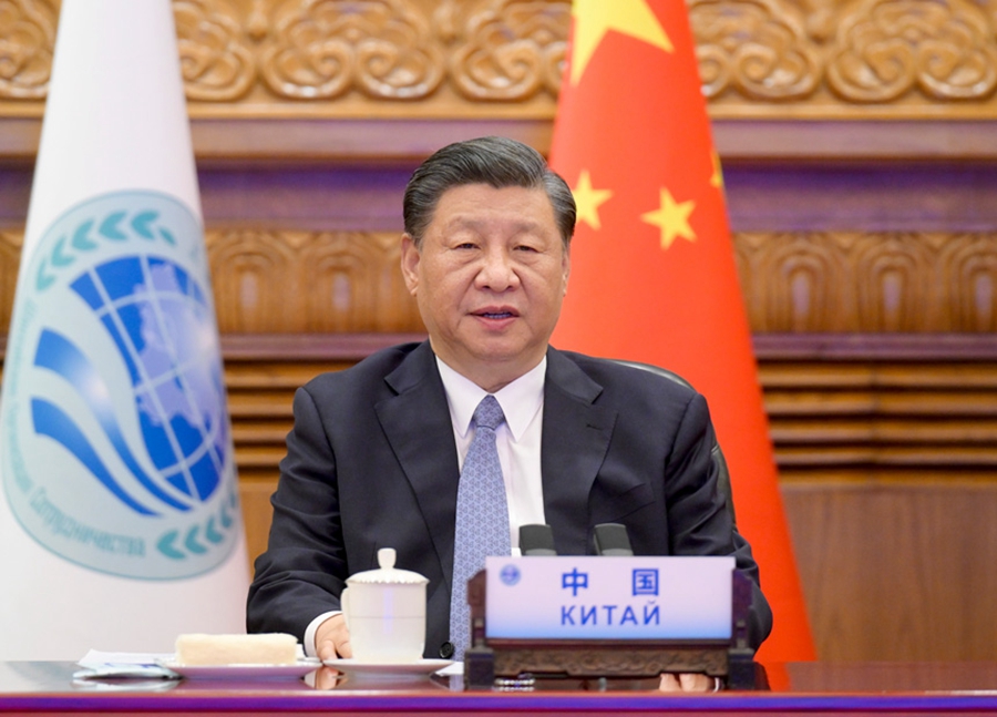 Intervento di Xi Jinping alla 23esima riunione del Consiglio dei capi di Stato della SCO