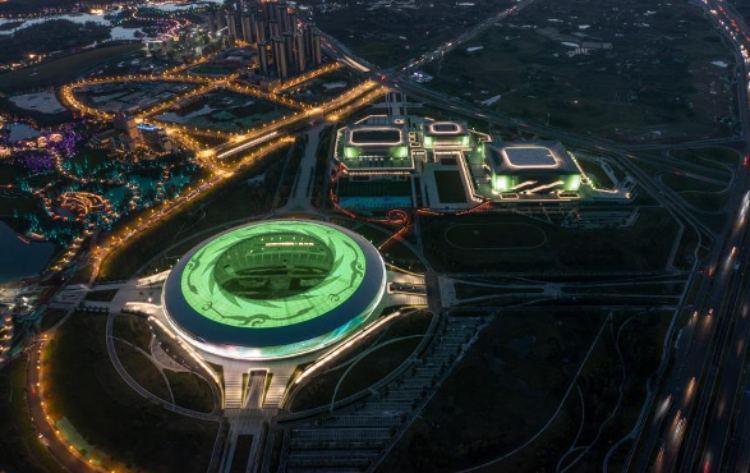 Sede principale delle Universiadi di Chengdu – Parco sportivo del Lago Dong'an