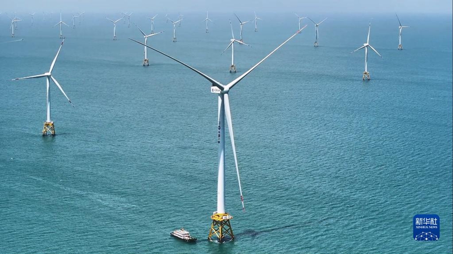 Cina: il primo gruppo di turbine eoliche offshore da 16 MW inizia ad operare