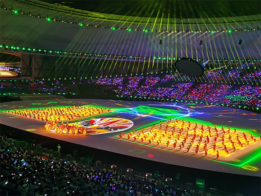 Cerimonia di apertura della XXXI Universiade