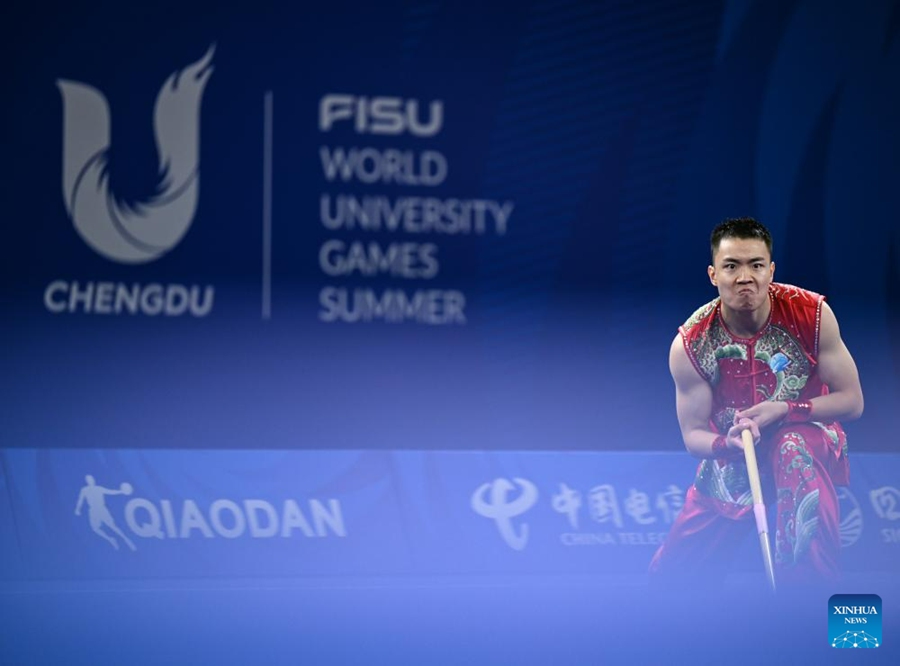 Le competizioni di Wushu delle Universiadi di Chengdu