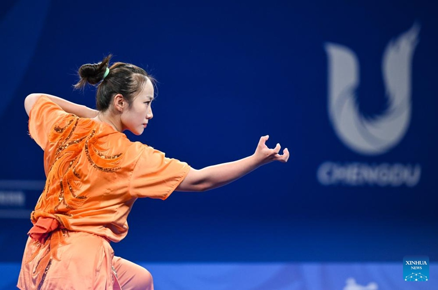 Le competizioni di Wushu delle Universiadi di Chengdu