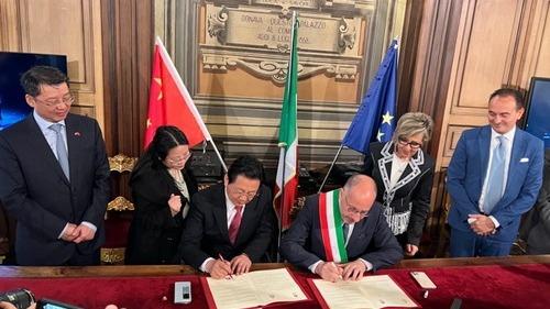 Cina e Italia: il gemellaggio tra le città promuove lo sviluppo win-win
