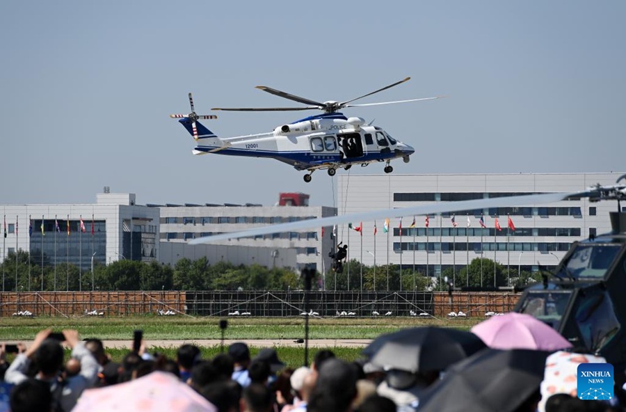 Sesta edizione della China International Helicopter Expo tenuta nella città di Tianjin