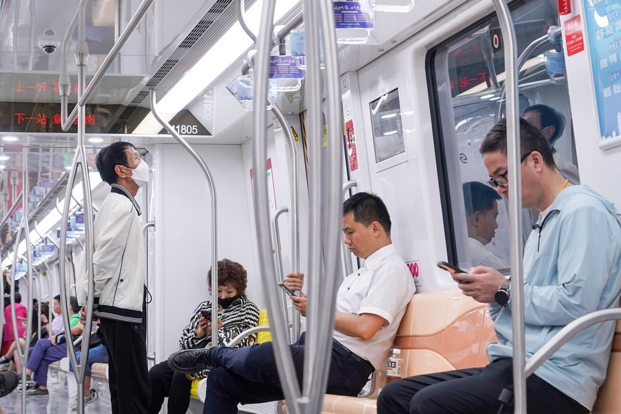 Passeggeri del trasporto ferroviario urbano in Cina aumentati del 38,4% ad agosto
