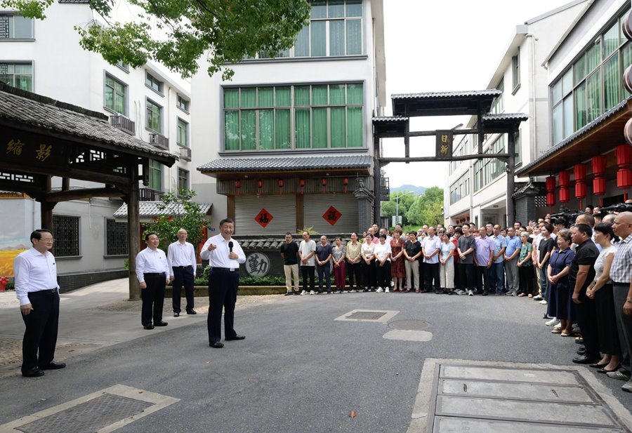 Zhejiang, Xi Jinping in visita d'ispezione a Jinhua