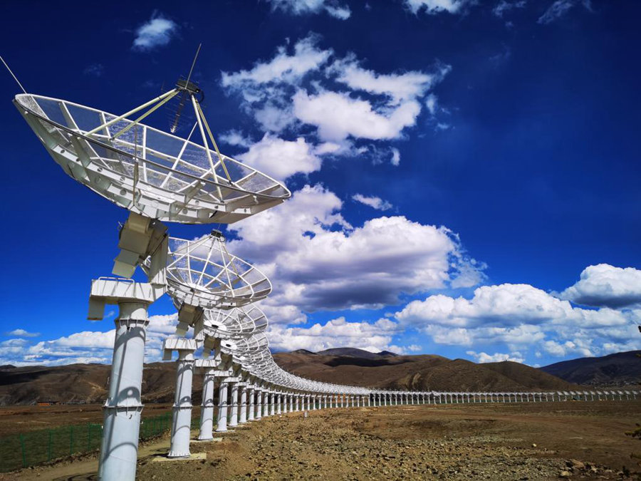 Sistema di telescopi solari cinesi ufficialmente completato