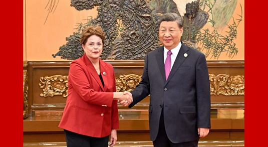 Incontro tra Xi Jinping e Dilma Rousseff