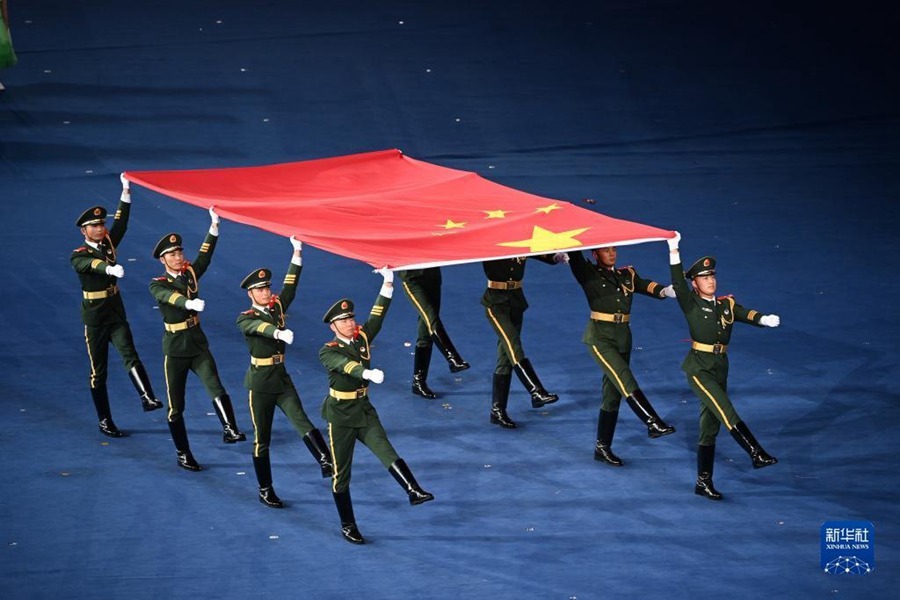 Para Giochi Asiatici di Hangzhou, la cerimonia di apertura