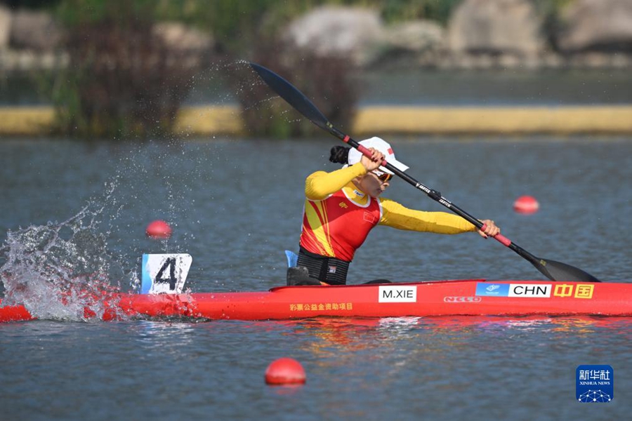 Prima medaglia d'oro agli Para Giochi Asiatici di Hangzhou! La delegazione cinese vince la finale di canoa femminile KL1