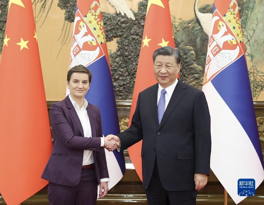 Beijing, incontro tra Xi Jinping e Ana Brnabić
