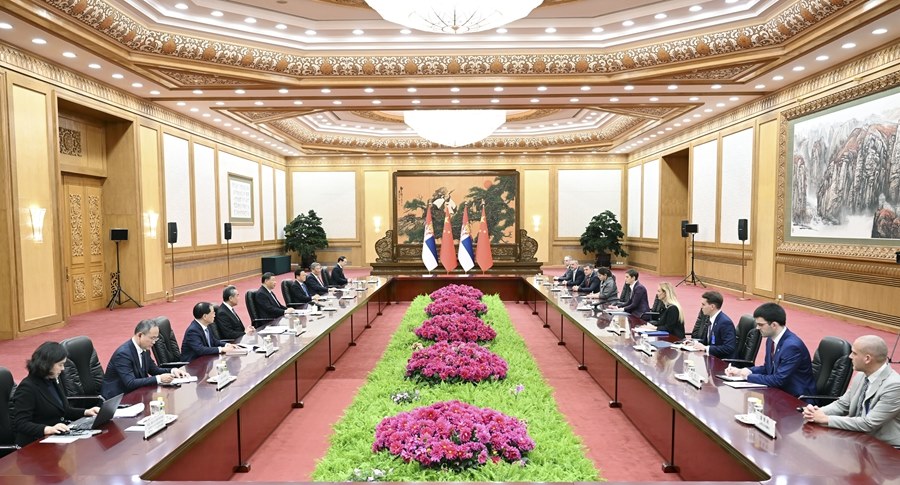 Beijing, incontro tra Xi Jinping e Ana Brnabić