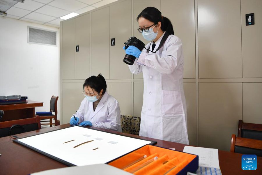 Museo della Cina nordoccidentale si concentra sui listelli di bambù e legno