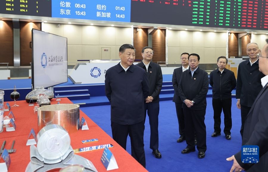 Xi Jinping ispeziona Yancheng, nel Jiangsu, sulla via di ritorno a Beijing