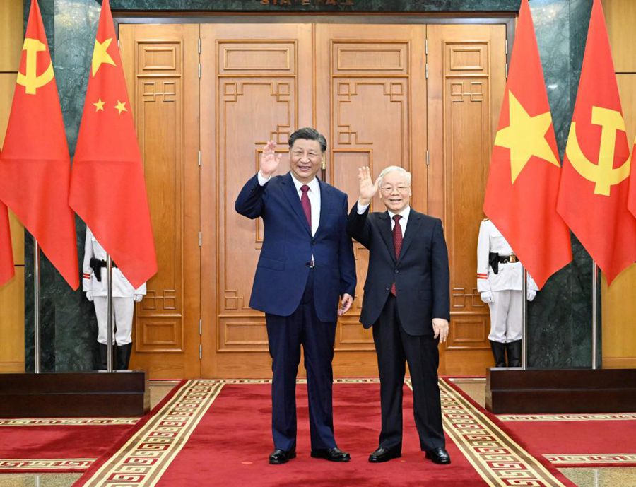 Hanoi, colloquio tra Xi Jinping e Nguyen Phu Trong