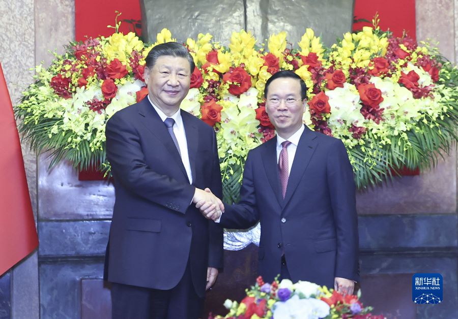Hanoi, colloquio Xi Jinping-Vo Van Thuong