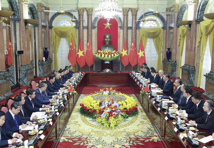 Hanoi, colloquio Xi Jinping-Vo Van Thuong
