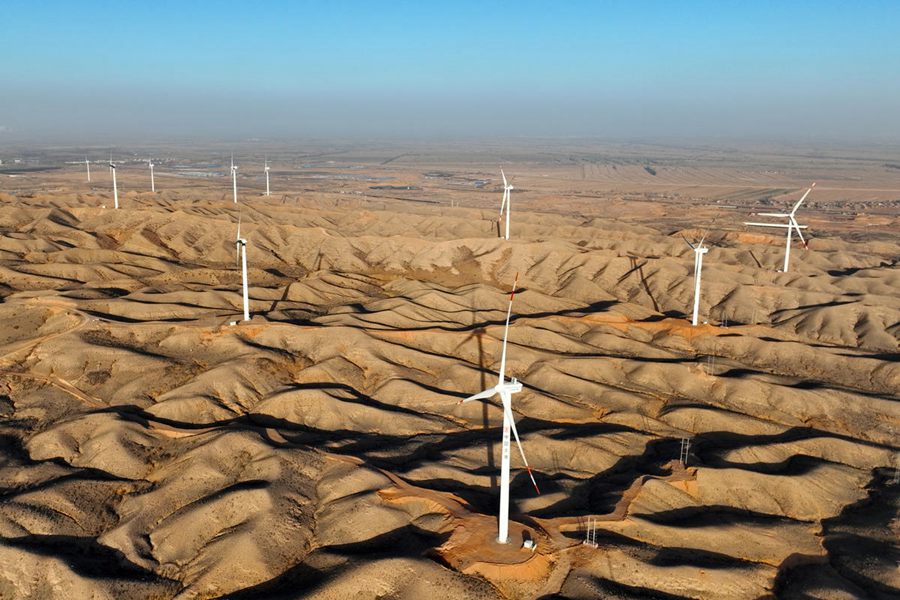 Wuzhong, Ningxia: sviluppo dell'industria delle energie pulite nel deserto del Gobi