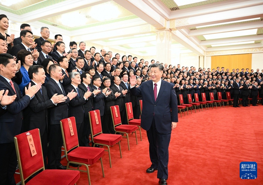 Discorso di Xi Jinping all'incontro con i rappresentanti presenti alla Riunione annuale degli inviati diplometici all'estero del 2023