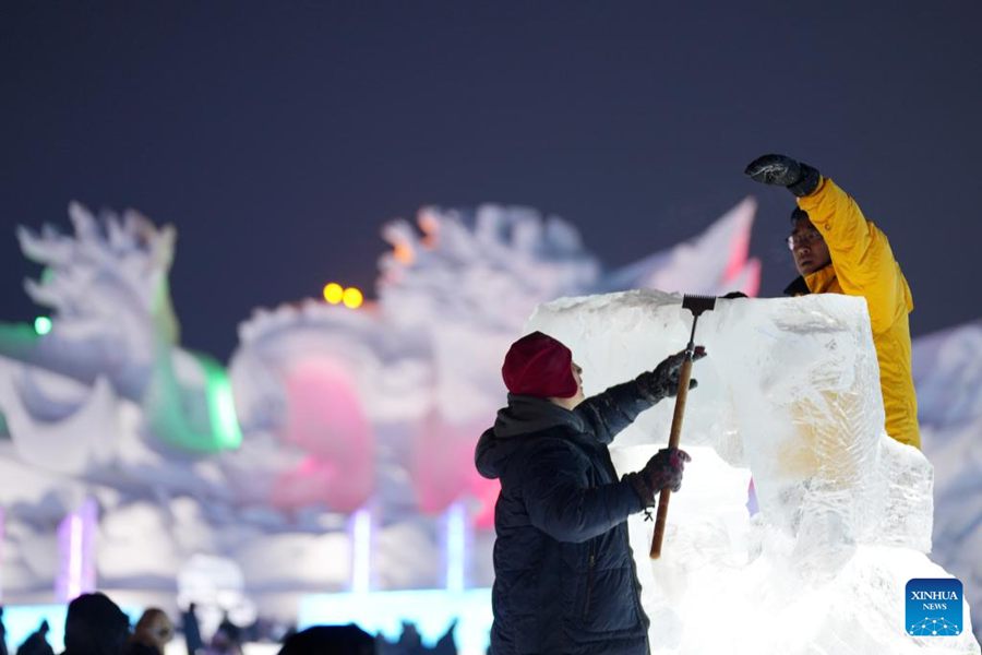 Tenutasi la 35° edizione della Harbin International Ice Sculpture Competition