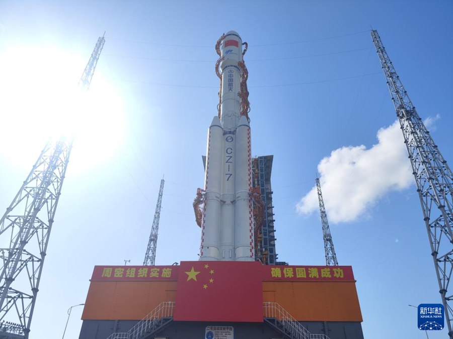 La navicella cargo Tianzhou-7 sarà lanciata nel prossimo futuro