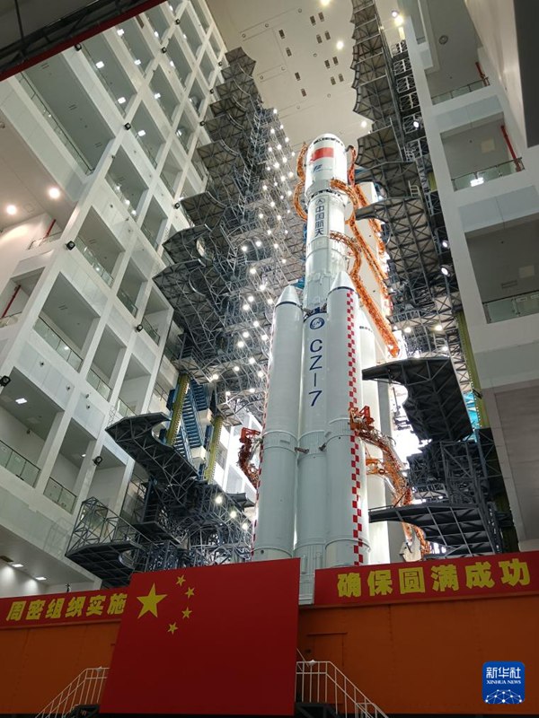 La navicella cargo Tianzhou-7 sarà lanciata nel prossimo futuro