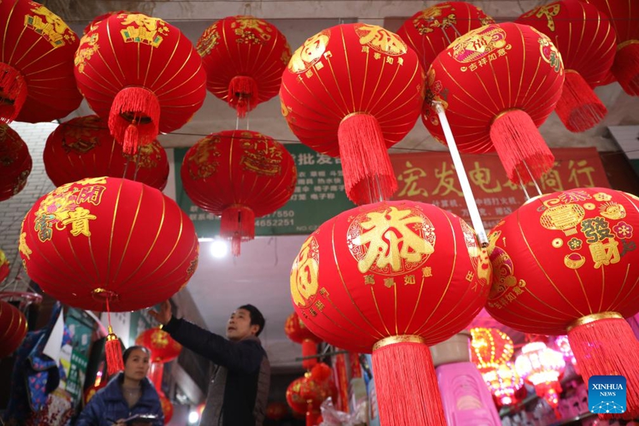 Vari eventi in tutta la Cina per celebrare l'imminente Capodanno lunare cinese