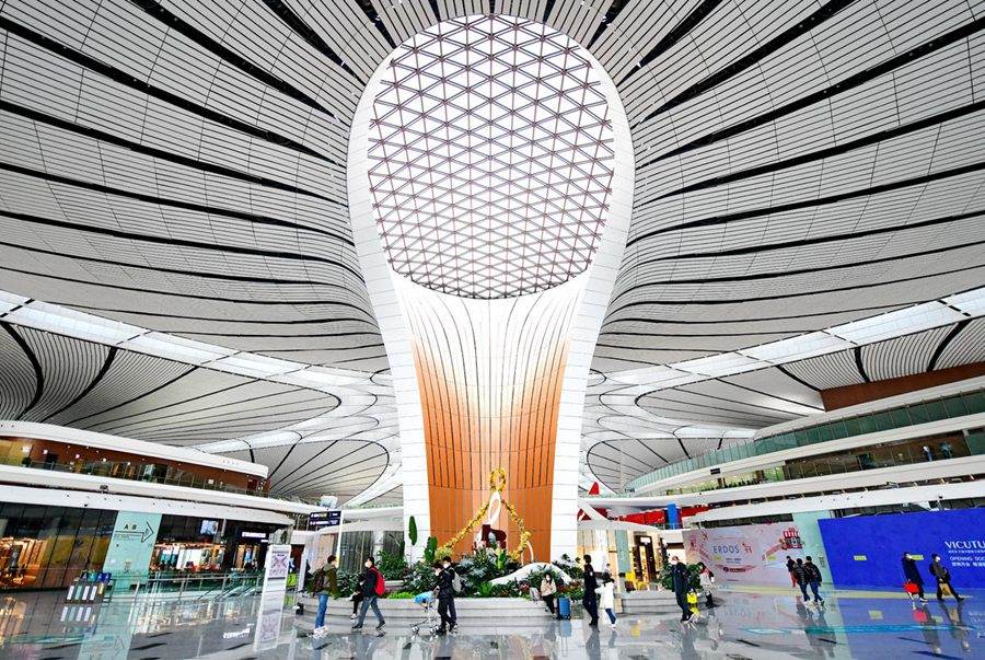 L'aeroporto Daxing di Beijing gestisce oltre 39.4 milioni di viaggi passeggeri nel 2023