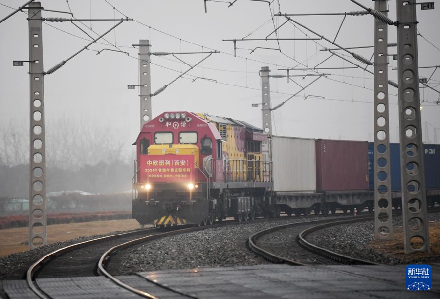 Xi'an: i treni merci Cina-Europa portano 
