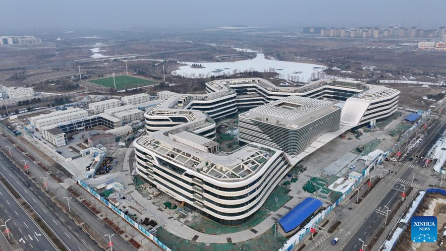 Costruzione della Nuova Area di Xiong'an procede a pieno regime