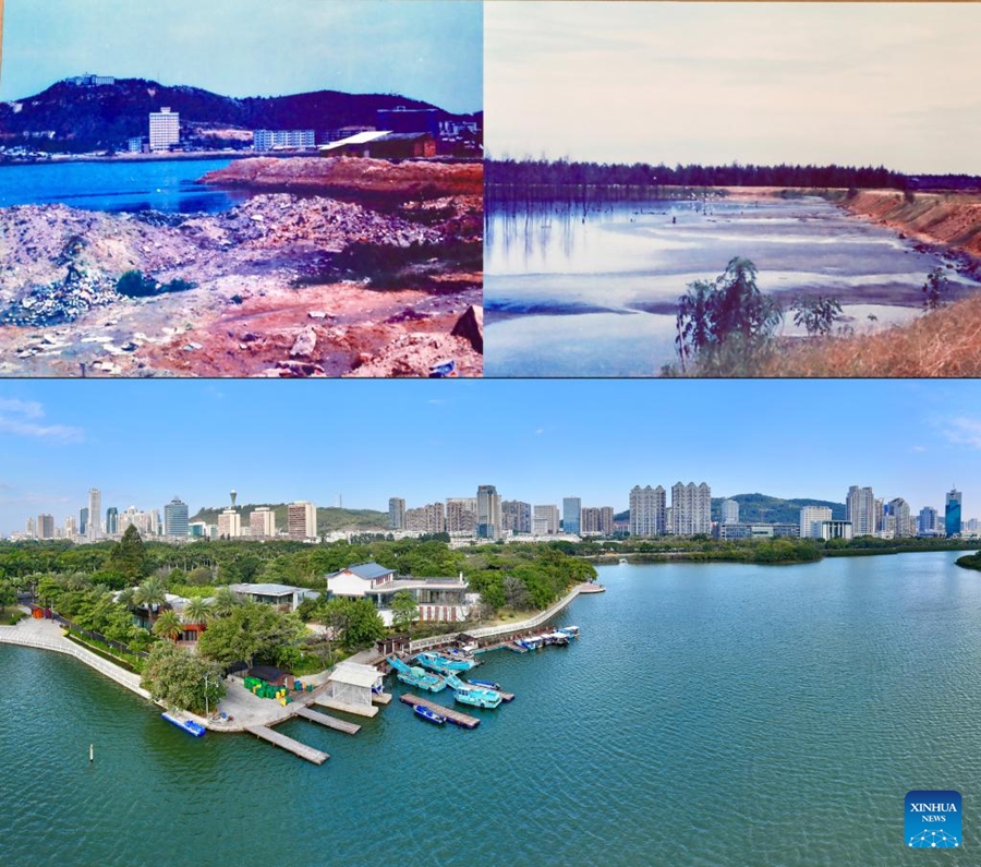 Lago Yundang a Xiamen testimone della trasformazione ecologica