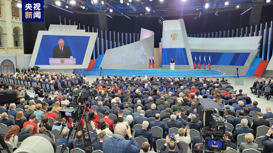 Putin pronuncia il discorso annuale sullo stato della nazione