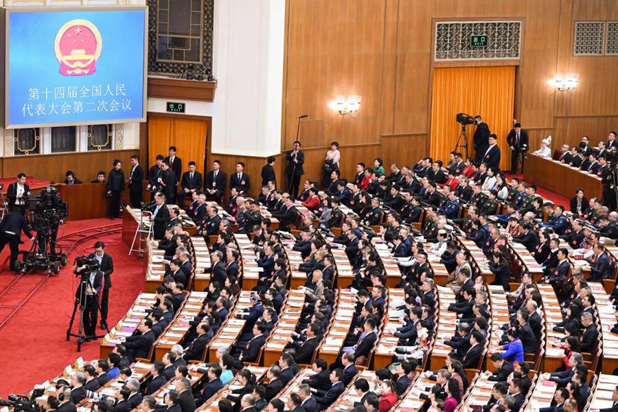 Beijing, aperta seconda sessione della XIV Assemblea Popolare Nazionale