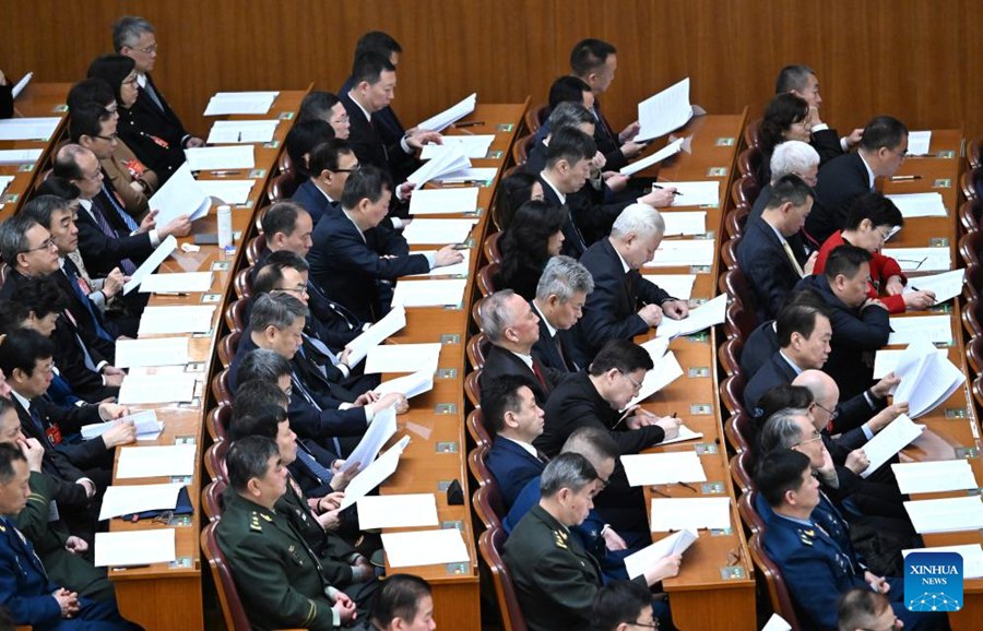 Il principale organo consultivo politico della Cina tiene la seconda riunione plenaria della sessione annuale