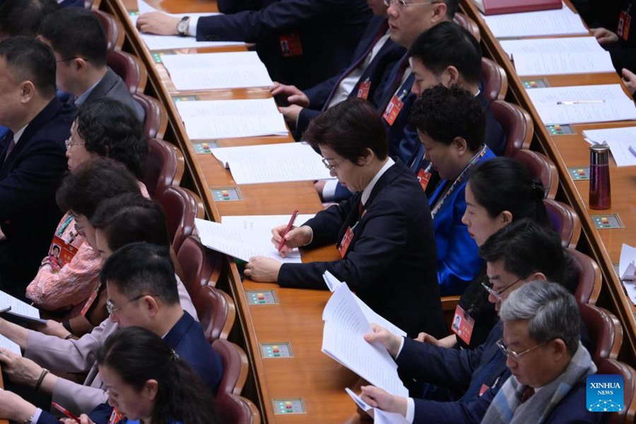 Il principale organo consultivo politico della Cina tiene la seconda riunione plenaria della sessione annuale