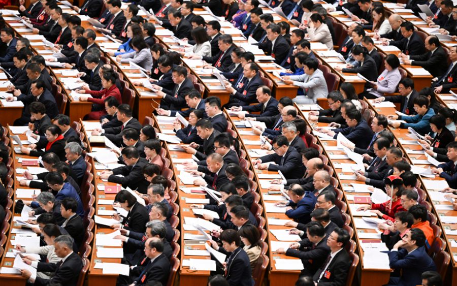 Xi Jinping e altri leader presenziano alla seconda sessione plenaria della 14esima APN