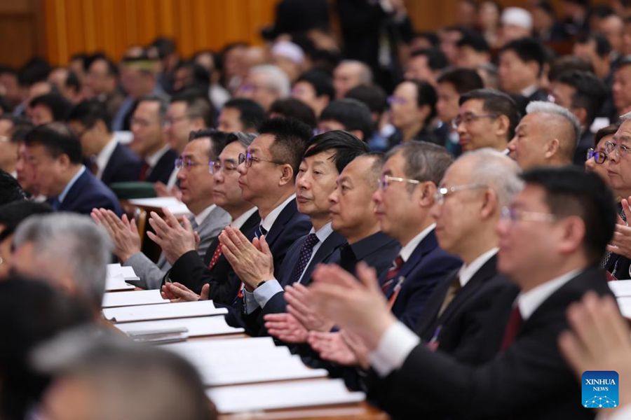 Il principale organo consultivo politico della Cina tiene la terza riunione plenaria della sessione annuale