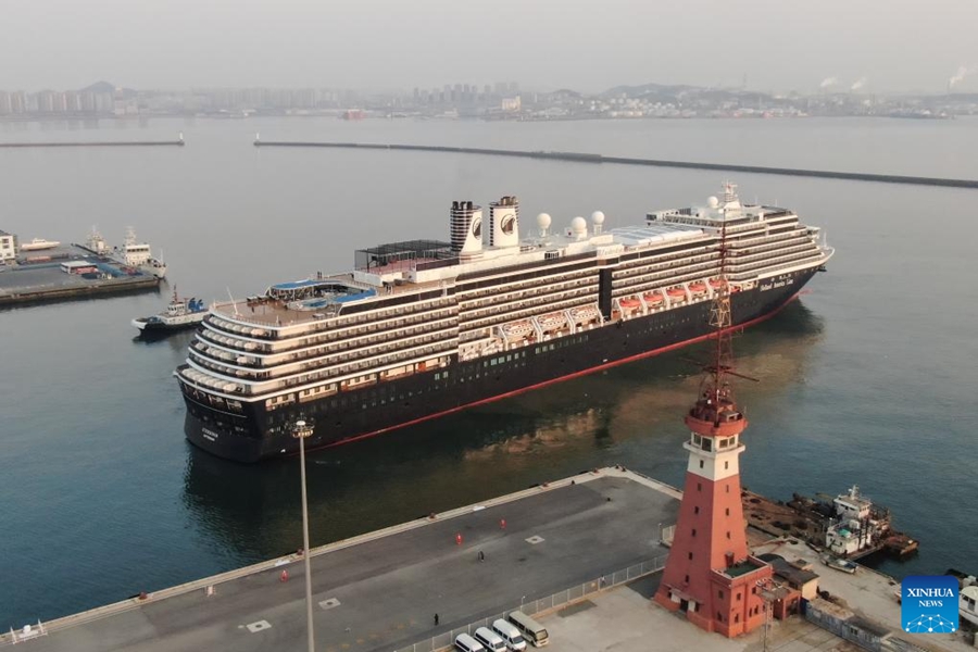 Il porto di Dalian riprende l'attività delle navi da crociera internazionali