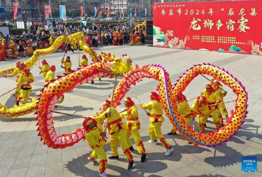 Varie attività in tutta la Cina per festeggiare il giorno di Longtaitou