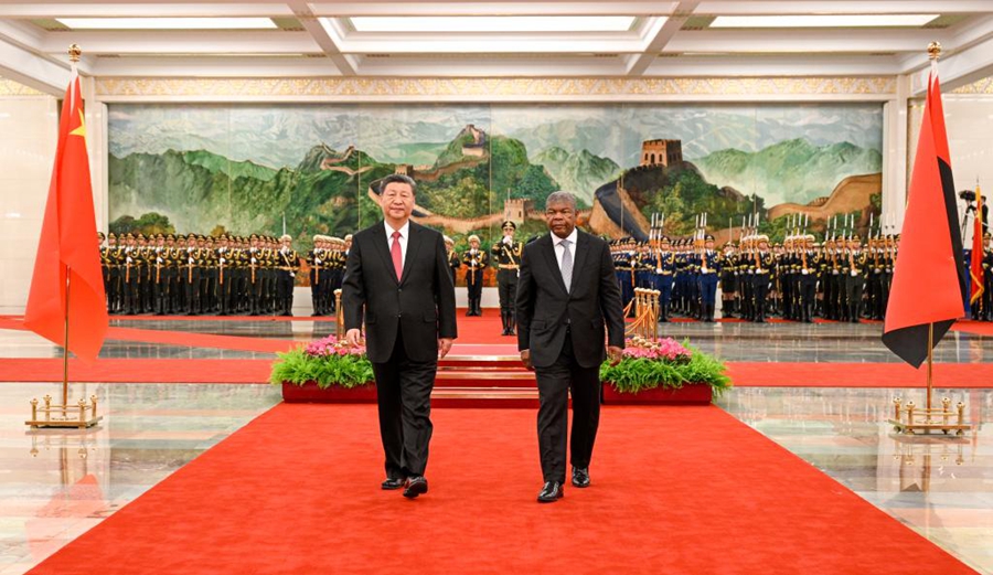 Xi Jinping incontra il Presidente angolano João Manuel Gonçalves Lourenço