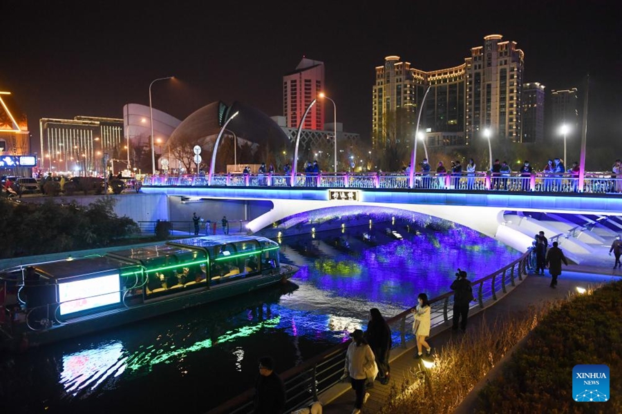 Evento promozionale per il fiume Liangma tenuto a Beijing
