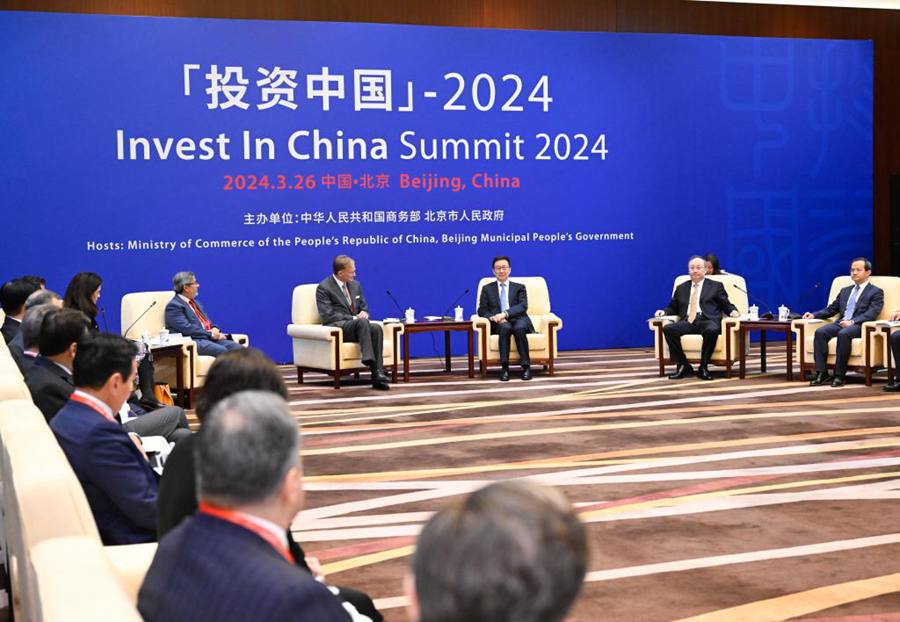 La Cina continuerà a condividere i frutti dello sviluppo con le imprese globali