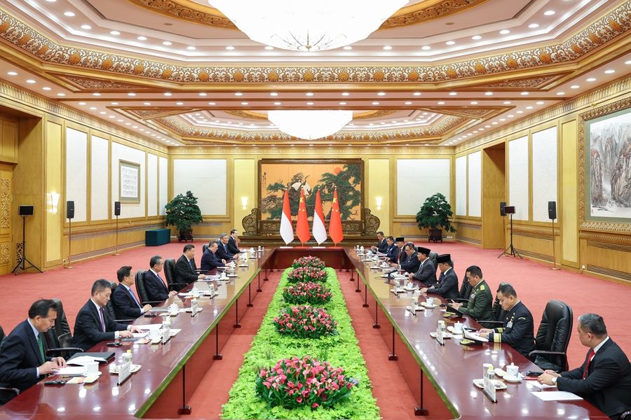 Xi Jinping incontra Prabowo Subianto