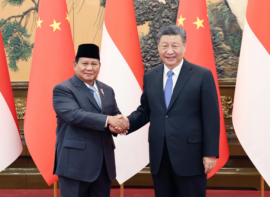 Xi Jinping incontra Prabowo Subianto